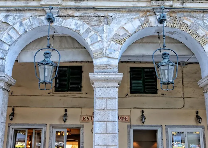 Corfu Liston Romantica By Corfu Escapes Lejlighed